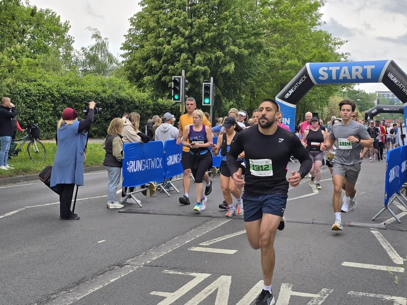 Run Gatwick 2026 half marathon and 5k