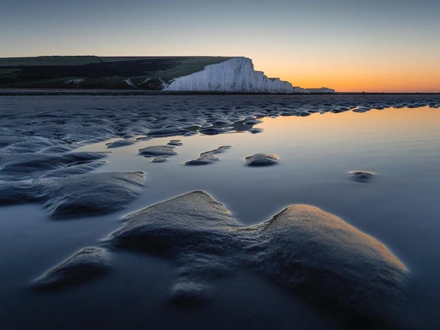 Islands in the Sand Cuckmere Haven by Lee Rouse - Highly commended
