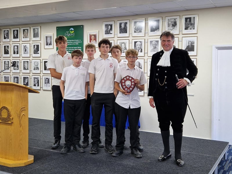 Downlands Community School won the trophy for engineering