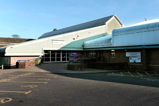 Uckfield leisure centre.