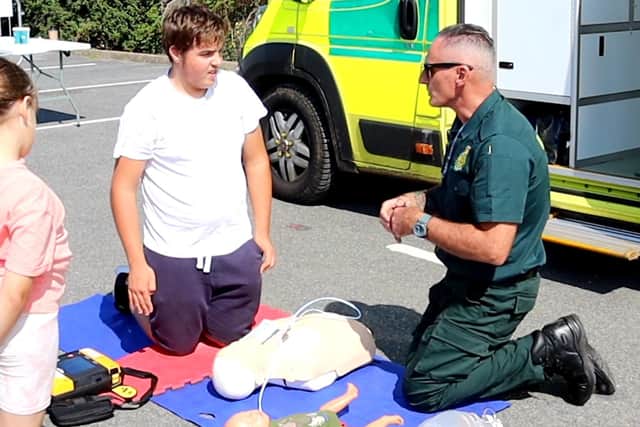 The youths will be given defibrillator training
