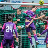 Eastbourne Borough battle to victory in rotten conditions at Leatherhead | Picture by Nick Redman