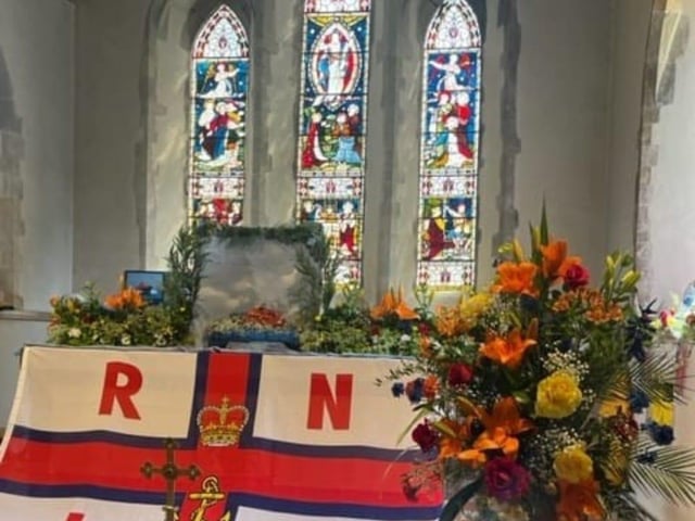 A flower festival was held at a church in Pevensey Pay in a fundraiser for Eastbourne’s RNLI.