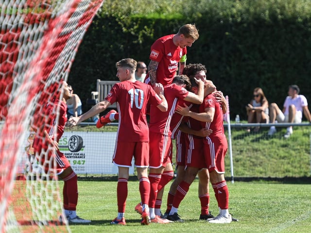 Action photos of Isthmian League Hassocks FC Vs Herne Bay FC : Hassocks FC v Herne Bay FC, Isthmian south east division