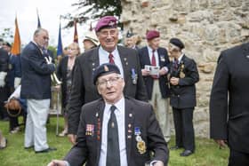 The Veterans at The Old St Helens Church at Ore re General Murray