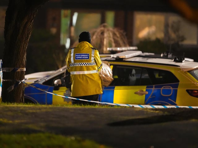 Police and SOCO (Scenes of Crime) officers have been pictured in Littlehampton after reports of a serious incident