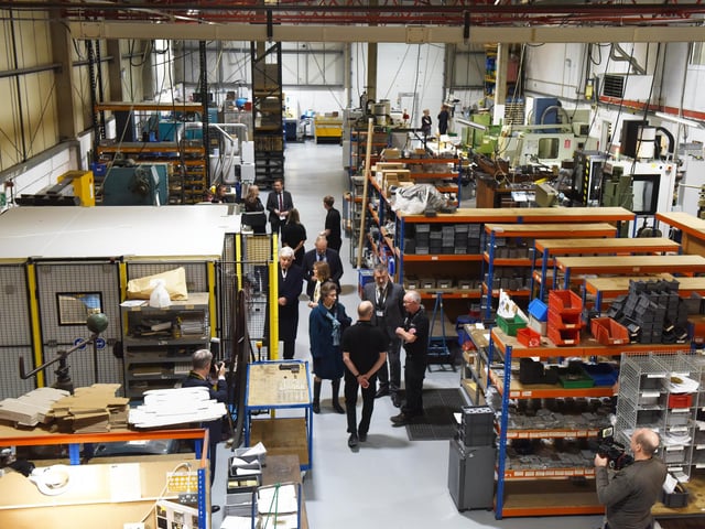The Princess Royal visits Focus SB in St Leonards on November 22 2023.