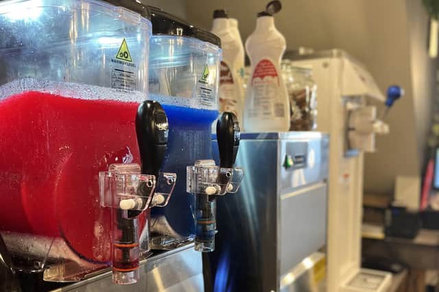 Tides Café offers slushies, ice creams, smoothies and hot and cold drinks for thirsty customers