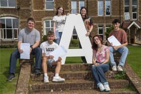 Churcher's College celebrates exceptional A-level results. Chris Pearsall Photography