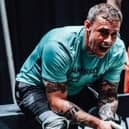 Murray Hambro competing with the world's top athletes at the Adaptive CrossFit Games championship