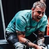 Murray Hambro competing with the world's top athletes at the Adaptive CrossFit Games championship