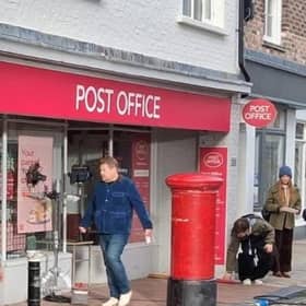 James Corden filming in Lewes