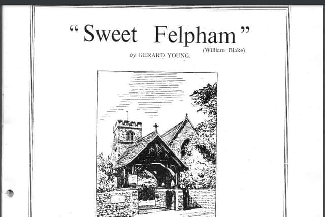 An article from a 1953 coronation programme recently unearthed by the Felpham Village Conservation Society has described the 'soul' of Felpham.