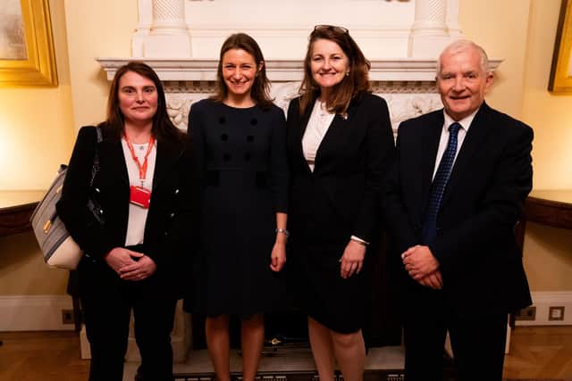 Eastbourne and Willingdon MP Caroline Ansell invited two well-known local volunteers to a Downing Street reception honouring people across the country who bring communities together through sport. Picture: Caroline Ansell