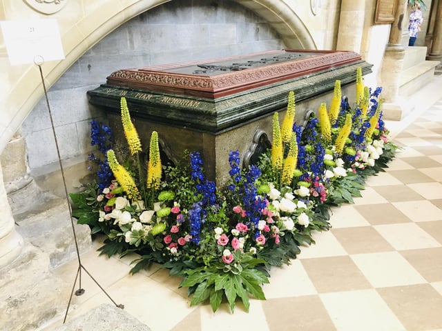 Chichester Cathedral has been filled with wonderful floral displays for the past few days / Picture: Steve Bone
