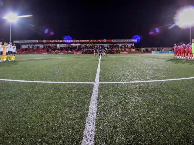 Eastbourne Borough v Chichester City, Sussex Transport Senior Cup