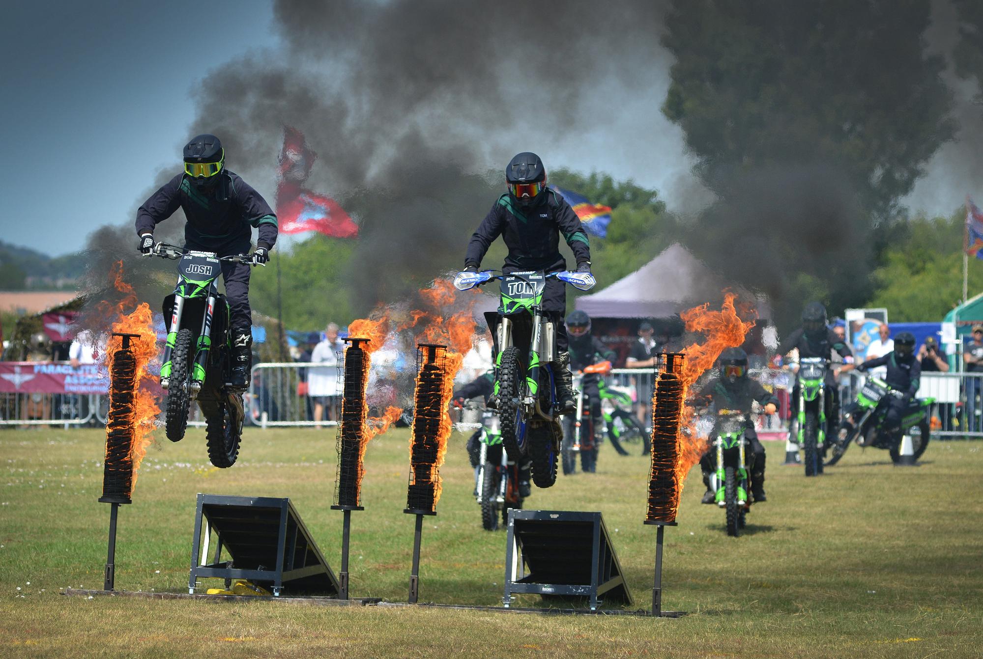 Eastbourne Armed Forces Day 2026. Rockets Children's Motorcycle Display Team.
