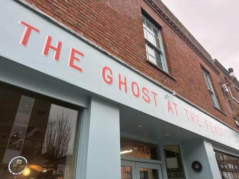 The Ghost at the Feast is a fantastic food hall that recently opened in Chichester. Find it at the top of North Street for unique tastes and a nice bar upstairs.