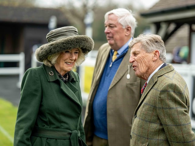 Darren Cool Images : Queen Camilla at Plumpton Racecourse