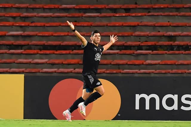 Brighton have snapped up long-term transfer target Julio Enciso, pictured in action for former club Club Libertad, during the summer transfer window. Picture by JOAQUIN SARMIENTO/AFP via Getty Images