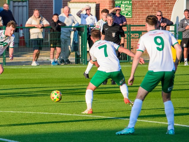Action from AFC Totton v Bognor Regis Town, July 2023