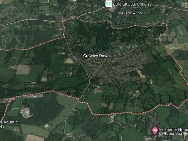Crawley Down is the area with the most (96.30%) 5-star food and hygiene ratings