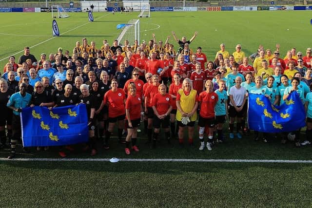 Women's and girls' football is growing quickly - and the World Cup will take it up another level | Picture courtesy of Sussex FA