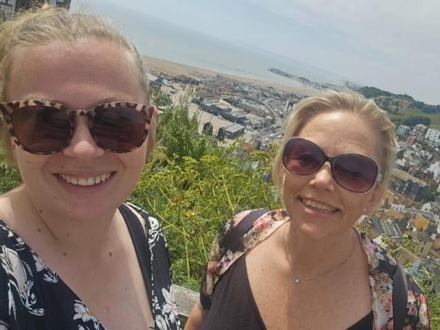 Friends Jane Talman, left, and Anna Crowe have co-founded The Connection Hub in West Sussex