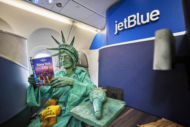 JetBlue’s second daily New York flight complements its daily Boston service, while British Airways and Norse Atlantic also fly daily to the Big Apple
