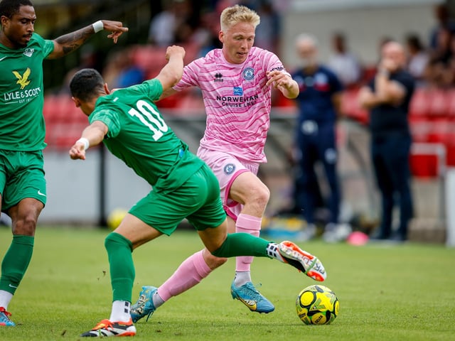 Lewes v Eastbourne Borough pre-season friendly