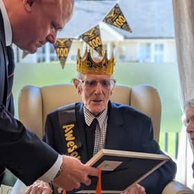 Kenneth Knapman, a VJ Day veteran who grew up in Bognor Regis, recently celebrated his 100th birthday, with Willow Lodge care home in Emsworth holding a party to commemorate the major milestone.