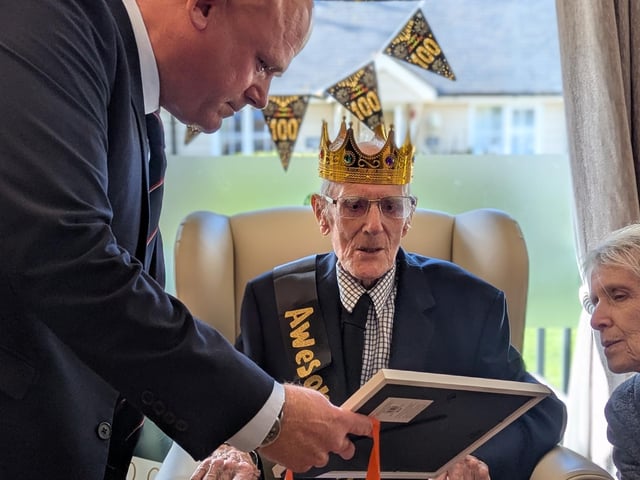 Kenneth Knapman, a VJ Day veteran who grew up in Bognor Regis, recently celebrated his 100th birthday, with Willow Lodge care home in Emsworth holding a party to commemorate the major milestone.