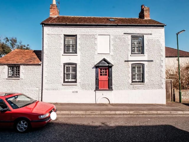Six bed detached house, with four baths and three receptions- £750,000.