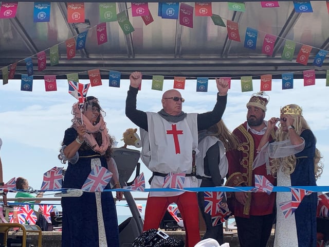 'Camelot' was the theme of the Laburnum Centre's float