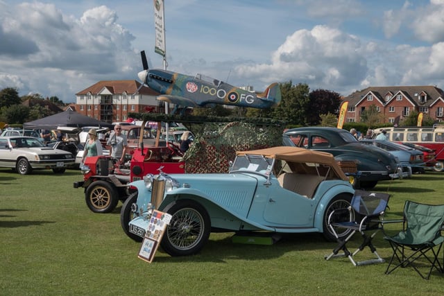 Bexhill 100 Car Show in Bexhill on August 28 2023. Photo by Jeff Penfold (JTP53 Photography).