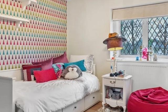 One of the bedrooms