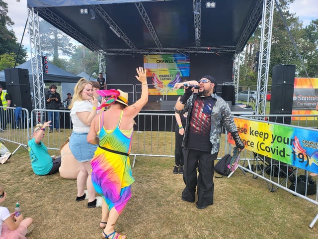 Crawley Pride 2022 - Community Day, Sunday, August 21:Crawley Pride 2022 - day two