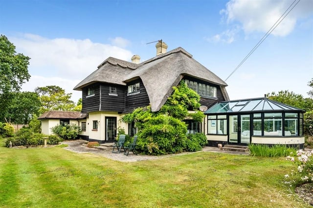 The property combines the cosy character of a cottage with the convenience of a modern home.
