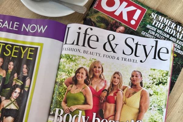 Danielle Plowman has been featured in OK! Magazine, representing petite women in the publication’s body confidence campaign.