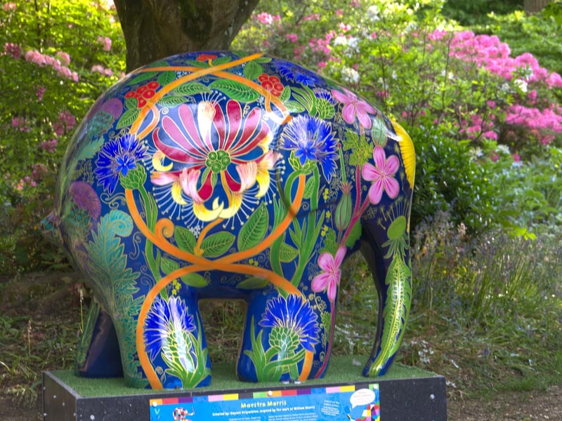 Elmer's Art Parade at Petworth runs until September 3