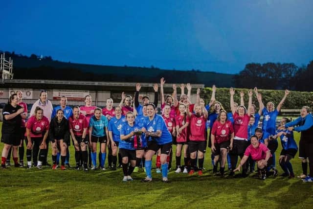 A recent charity match at Hassocks Football Club raised more than £1,000 for Brain Tumour Research
