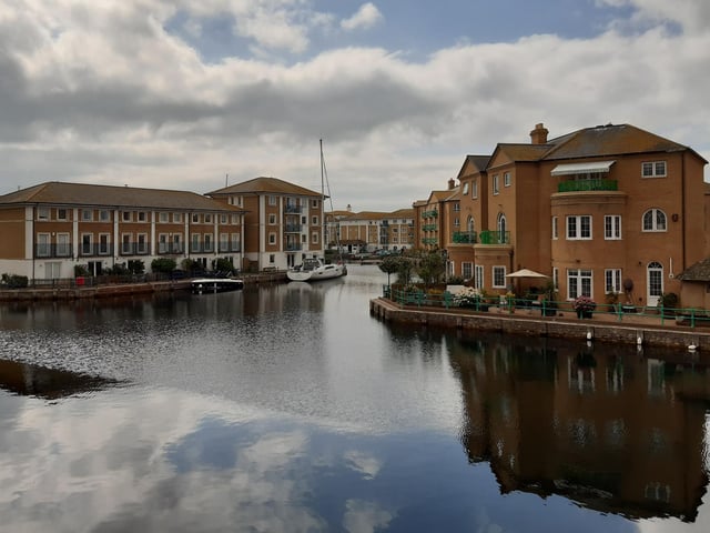 There are views of Brighton Marina, perfect for some reflections photography
