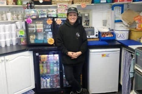 Carol Ritchie, 63, has owned Ritchie’s Buffet in Angmering railway station since 2006 – serving snacks and hot and cold drinks.