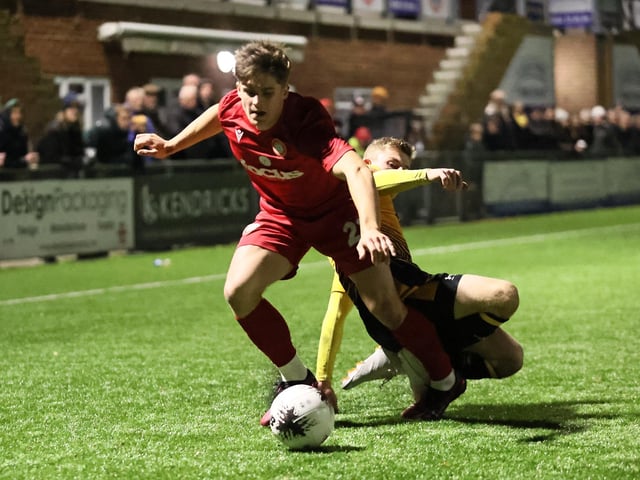 Worthing take on Littlehampton Town in the Sussex Senior Cup