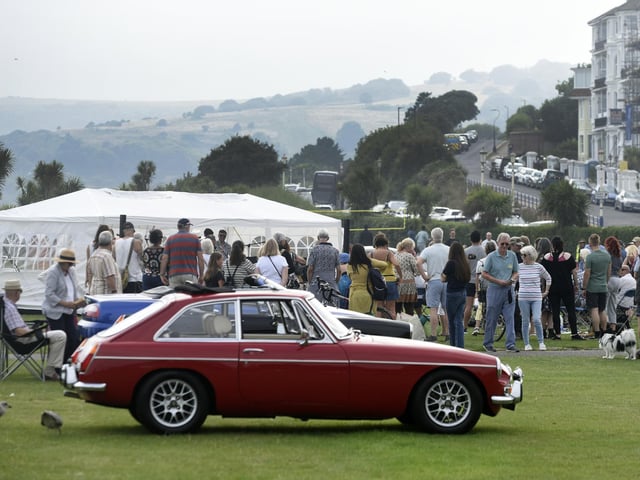 MG owners South Downs Run 2024 (Photo by Jon Rigby)