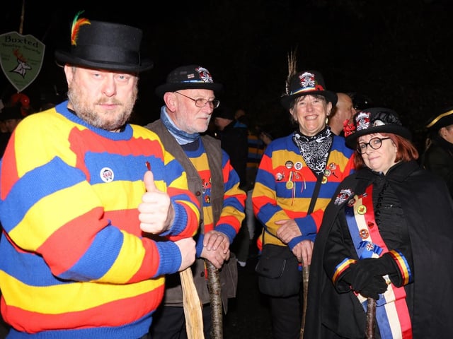 Robertsbridge Bonfire 2023. Photo by Andrew Clifton.
