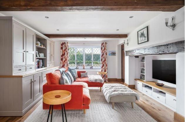 A cosy TV room, ideal for relaxation