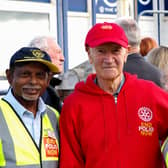 John Wilton, a veteran Eastbourne schoolmaster and Rotarian has walked 100 miles for charity - seven months after a serious heart operation. Picture: High Wilton