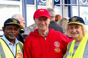 John Wilton, a veteran Eastbourne schoolmaster and Rotarian has walked 100 miles for charity - seven months after a serious heart operation. Picture: High Wilton