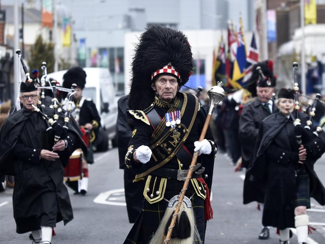 Eastbourne Remembrance Sunday Service (Photo by Jon Rigby)